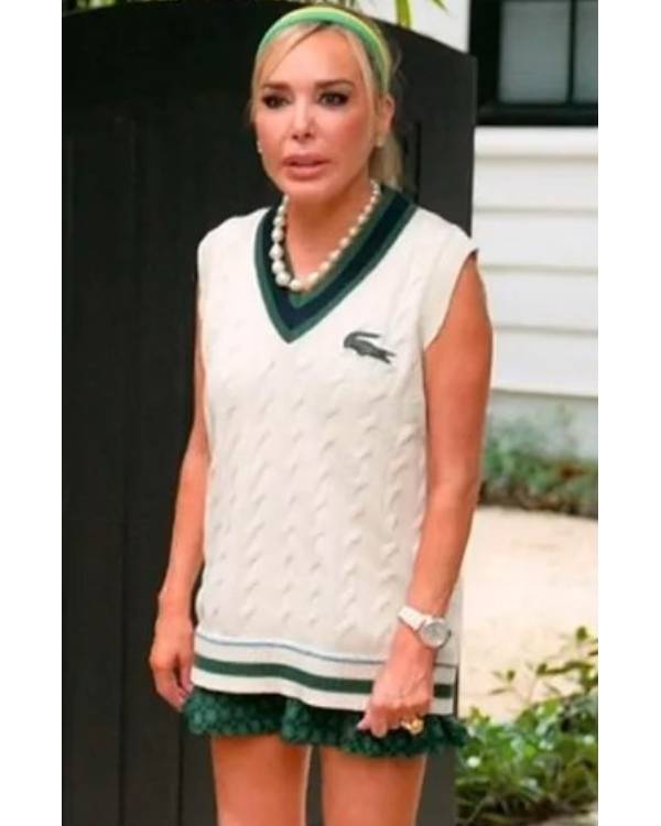 Real Housewives of Miami Marysol Patton Knit Sweater Vest