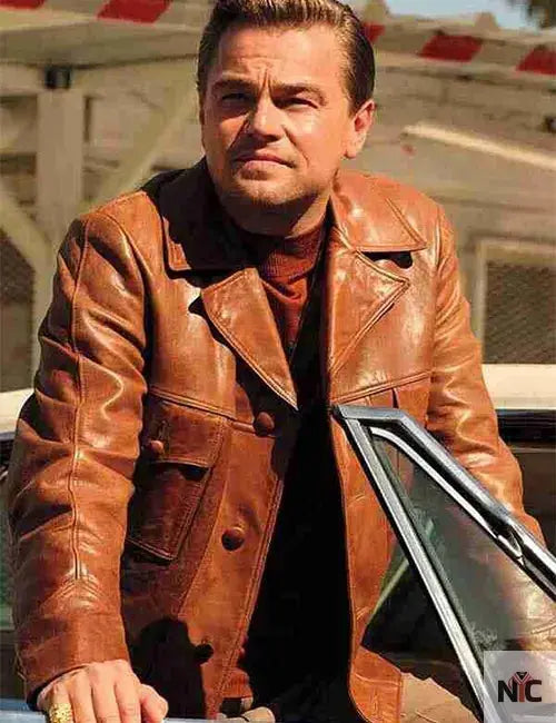 Rick Dalton Once Upon a Time in Hollywood Leather Jacket