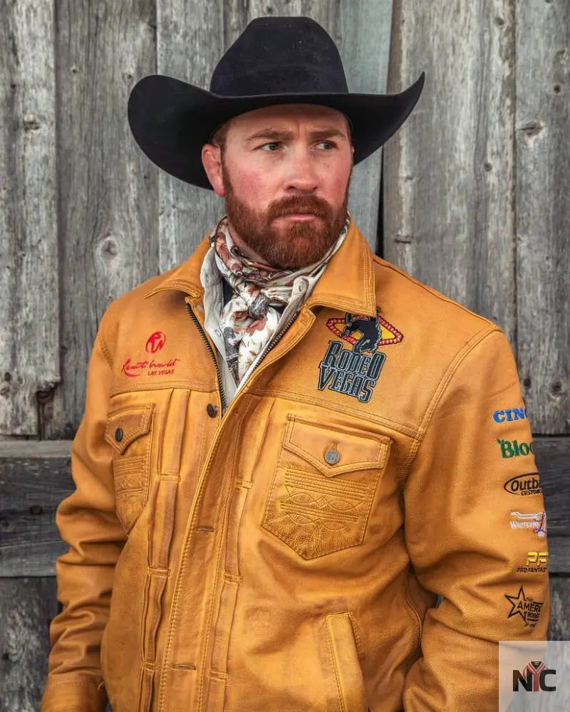 Rodeo Vegas 2024 Leather Jacket