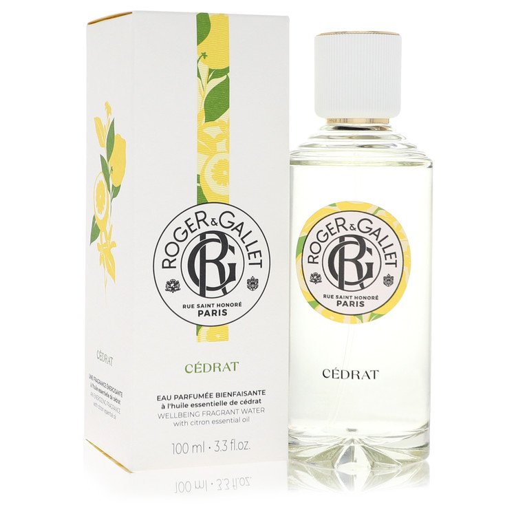 Roger &amp;amp; Gallet Cedrat Citron by Roger &amp;amp; Gallet Fresh Fragrant Water Spray (Unisex) 3.3 oz for Women