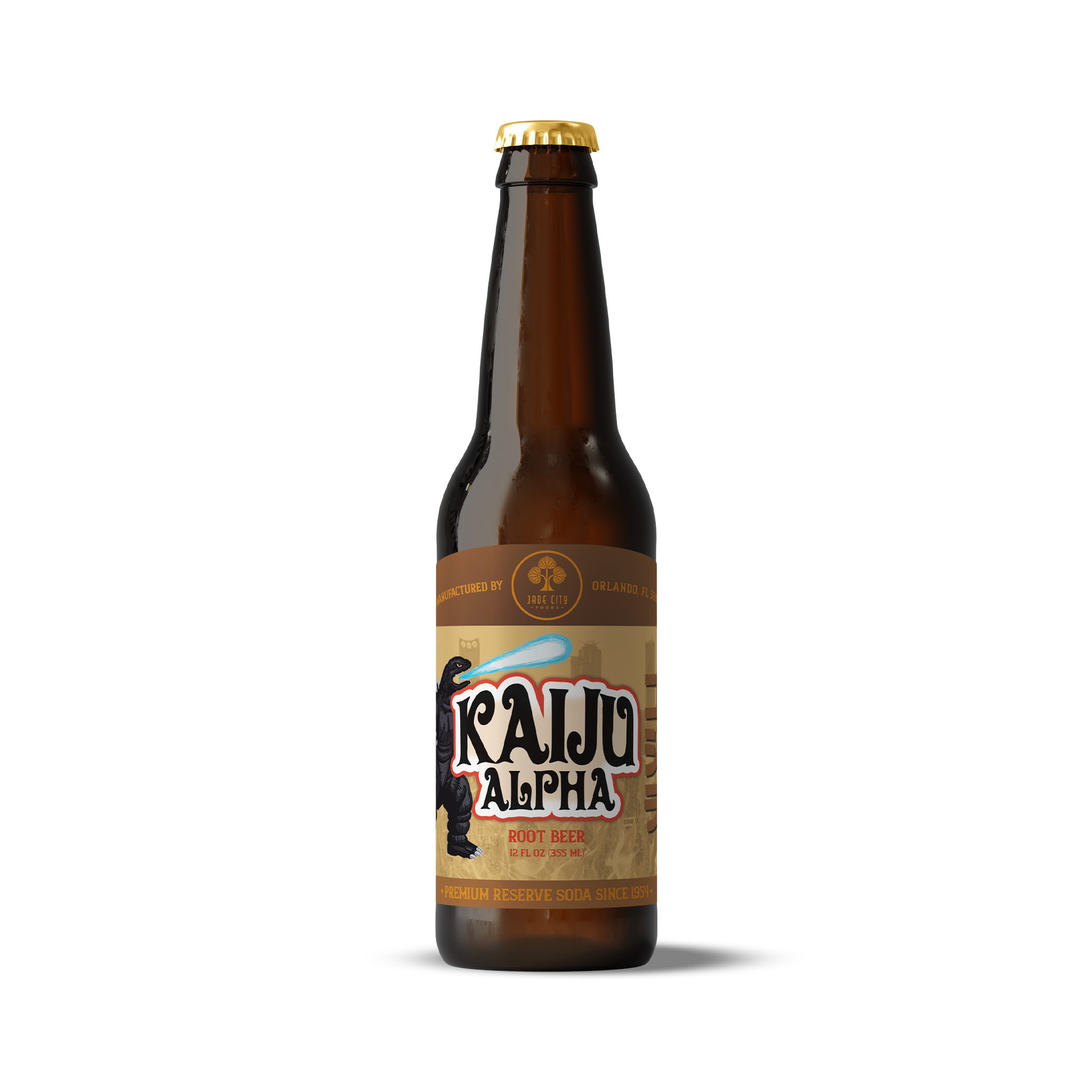 Godzilla&amp;#39;s Kaiju Alpha : Root Beer