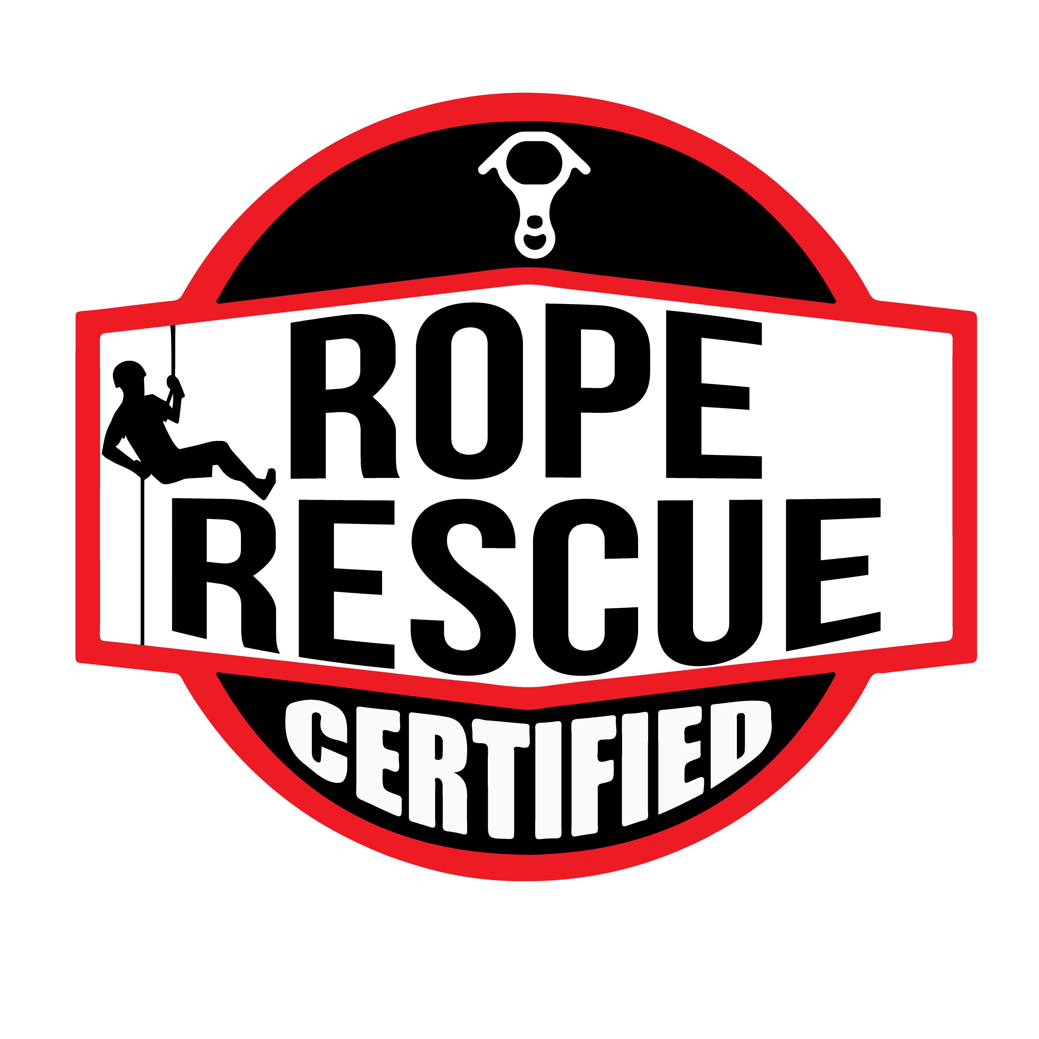 ROPE RESCUE CERTIFIED HELMET DECAL