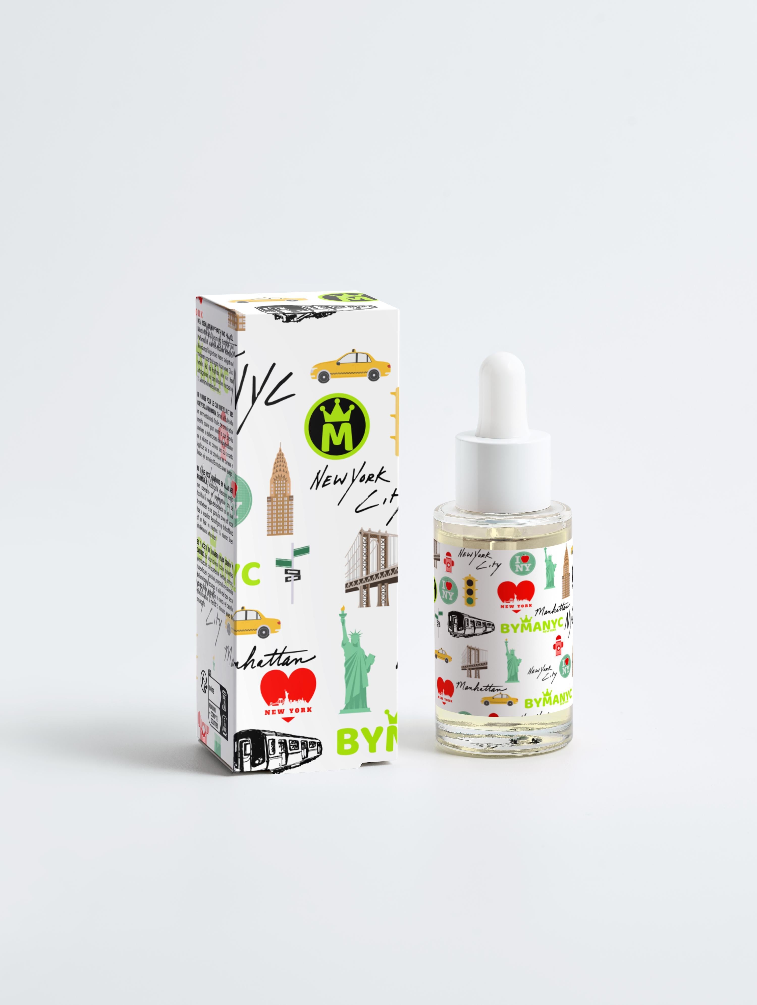 Rosemary Hair &amp;amp; Scalp Strengthening Oil BYMANYC ® New York – Superior Nourishment and Shine