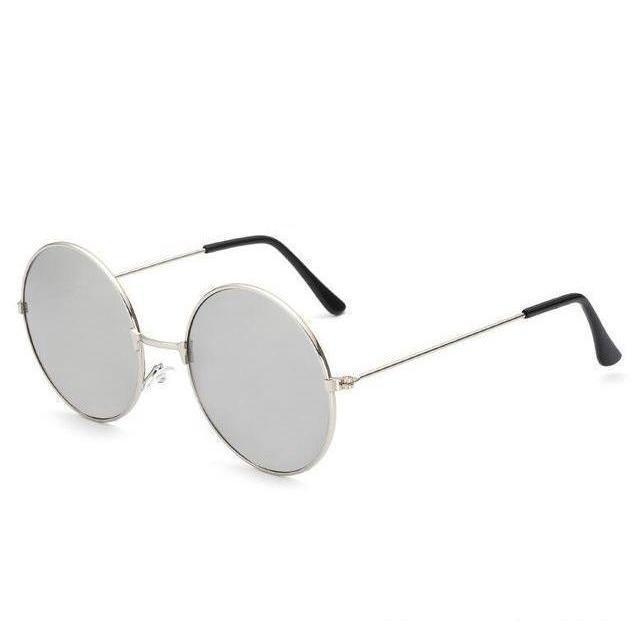 Round Retro Mirror Collection Sunglasses - 15 Colors