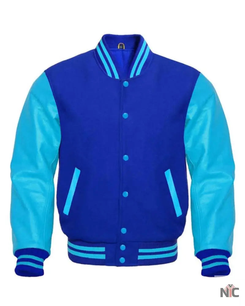 Royal Blue Varsity Jacket
