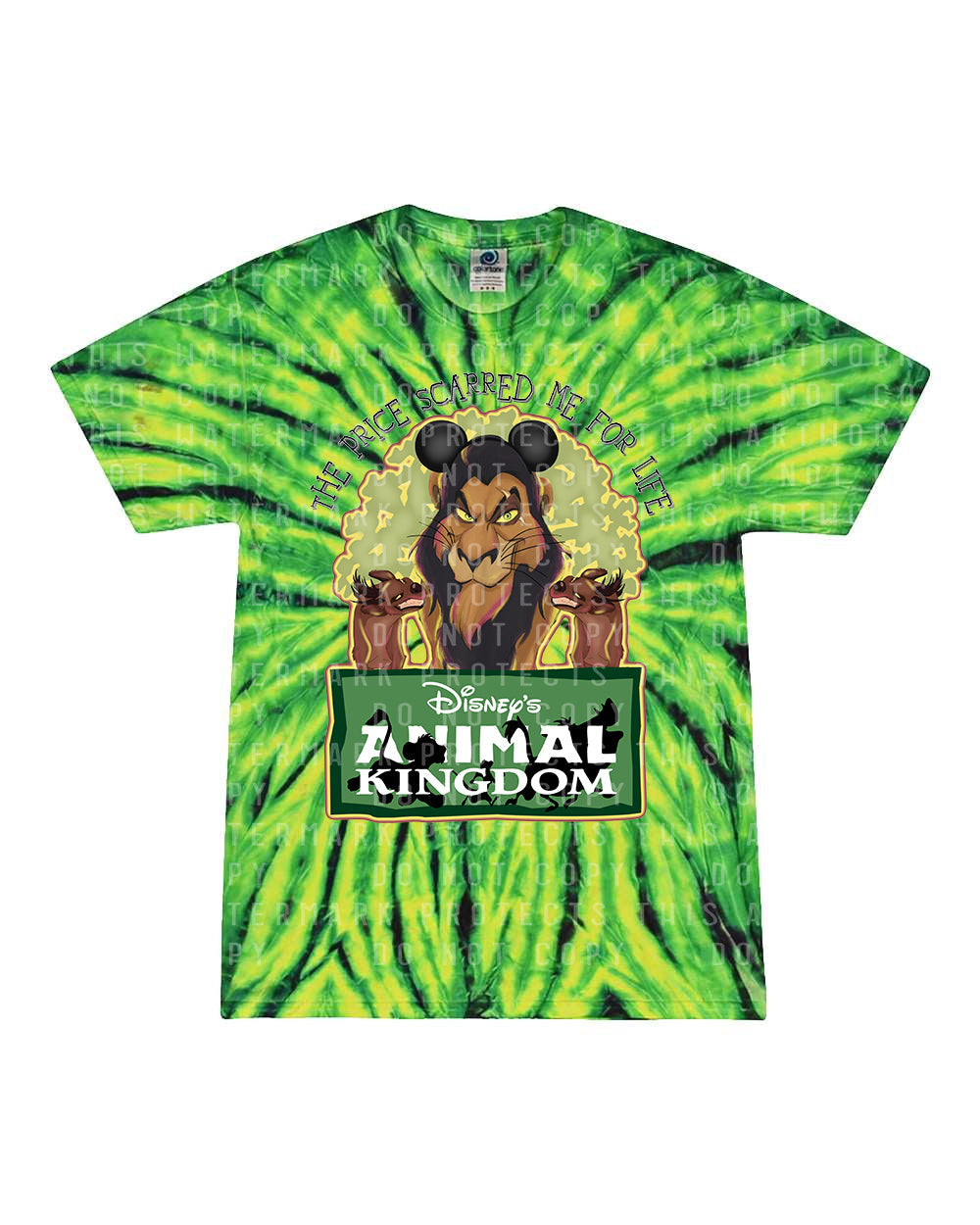 THE PRICE SCARRED ME FOR LIFE GRAPHIC TEE