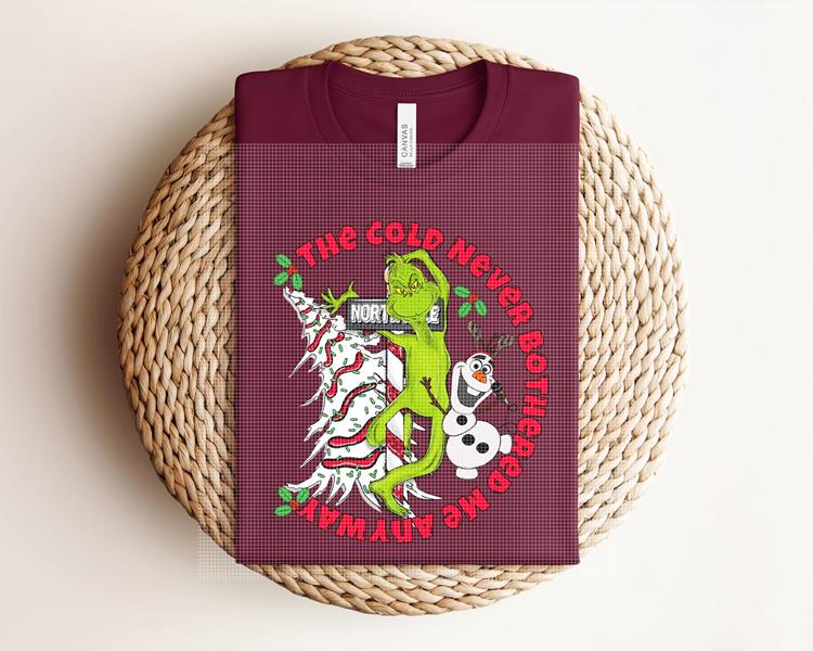 THE COLD NEVER BOTHERED ME ANYWAY GRAPHIC TEE