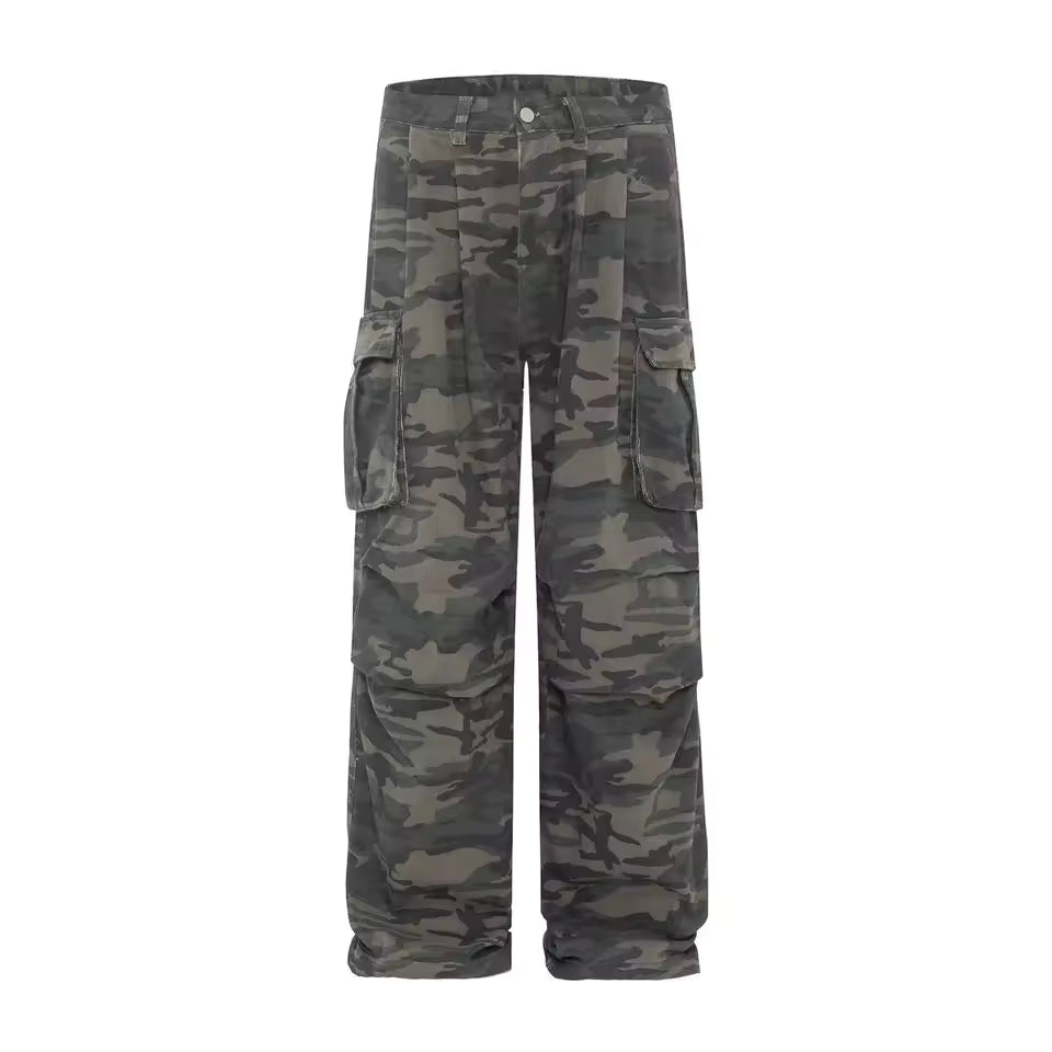 Baggy Camouflage Cargo Pants