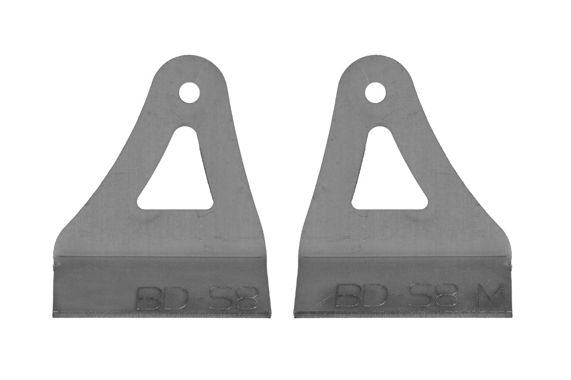 Weld On Light Tabs for Baja Designs 40&amp;quot; S8 Light Bar (Pair)