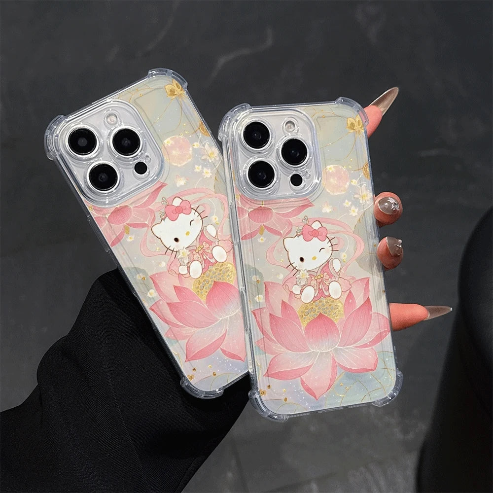 Hellokitty Black Phone Case IPhone