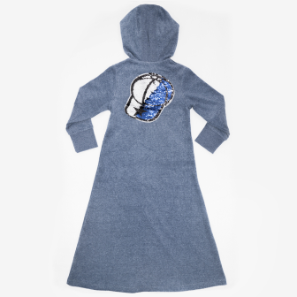 Long Terry Dress With Sequance