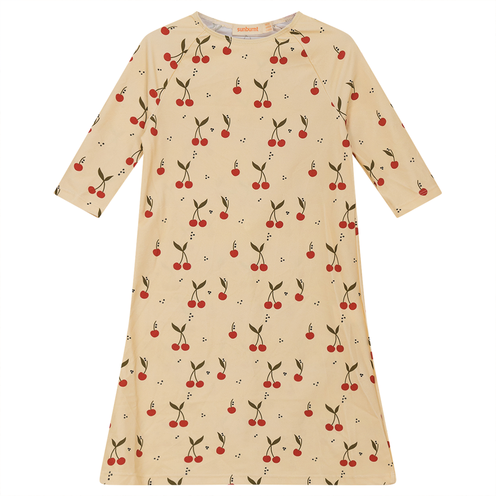 Cherry Print Swim Dress