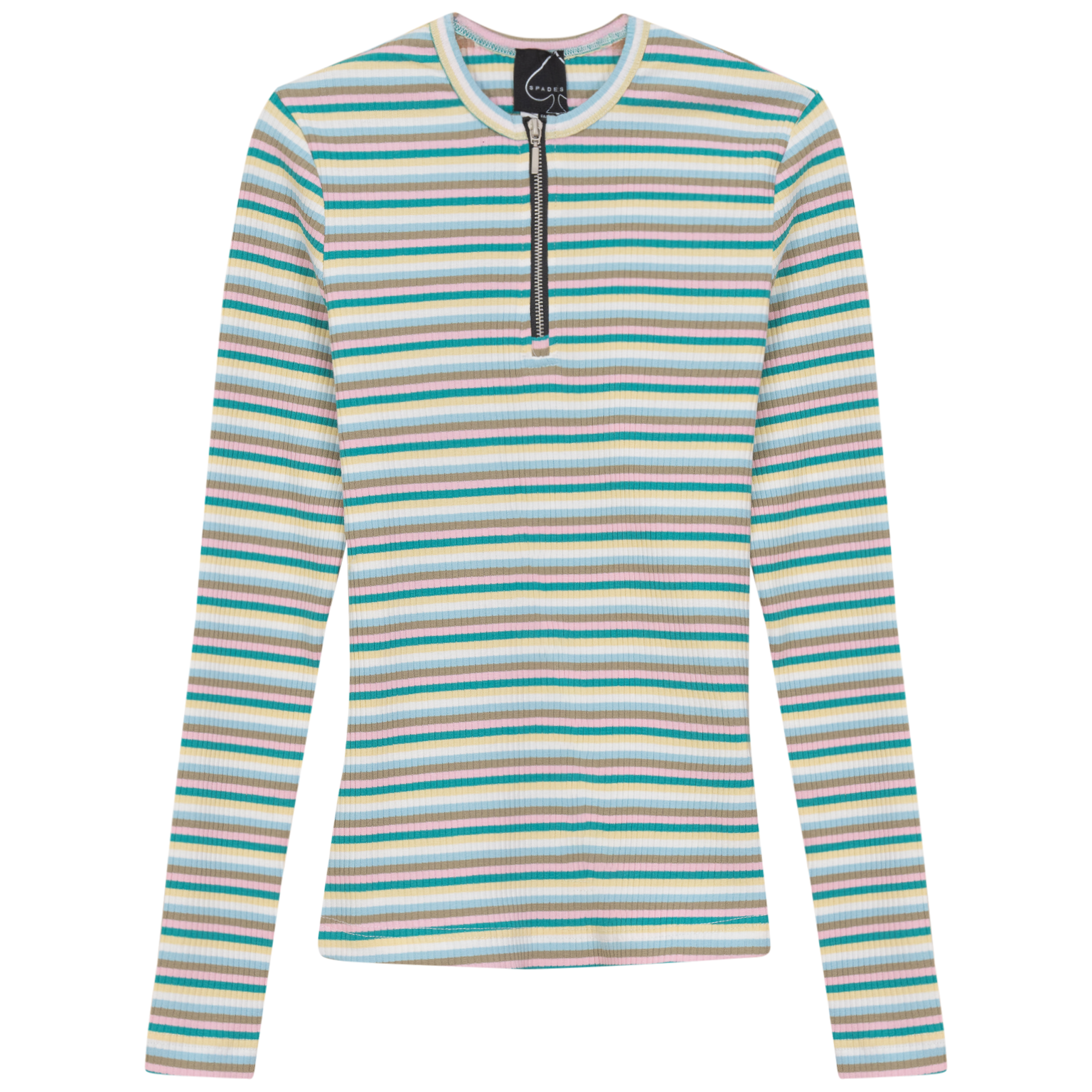 Striped Henley Tee