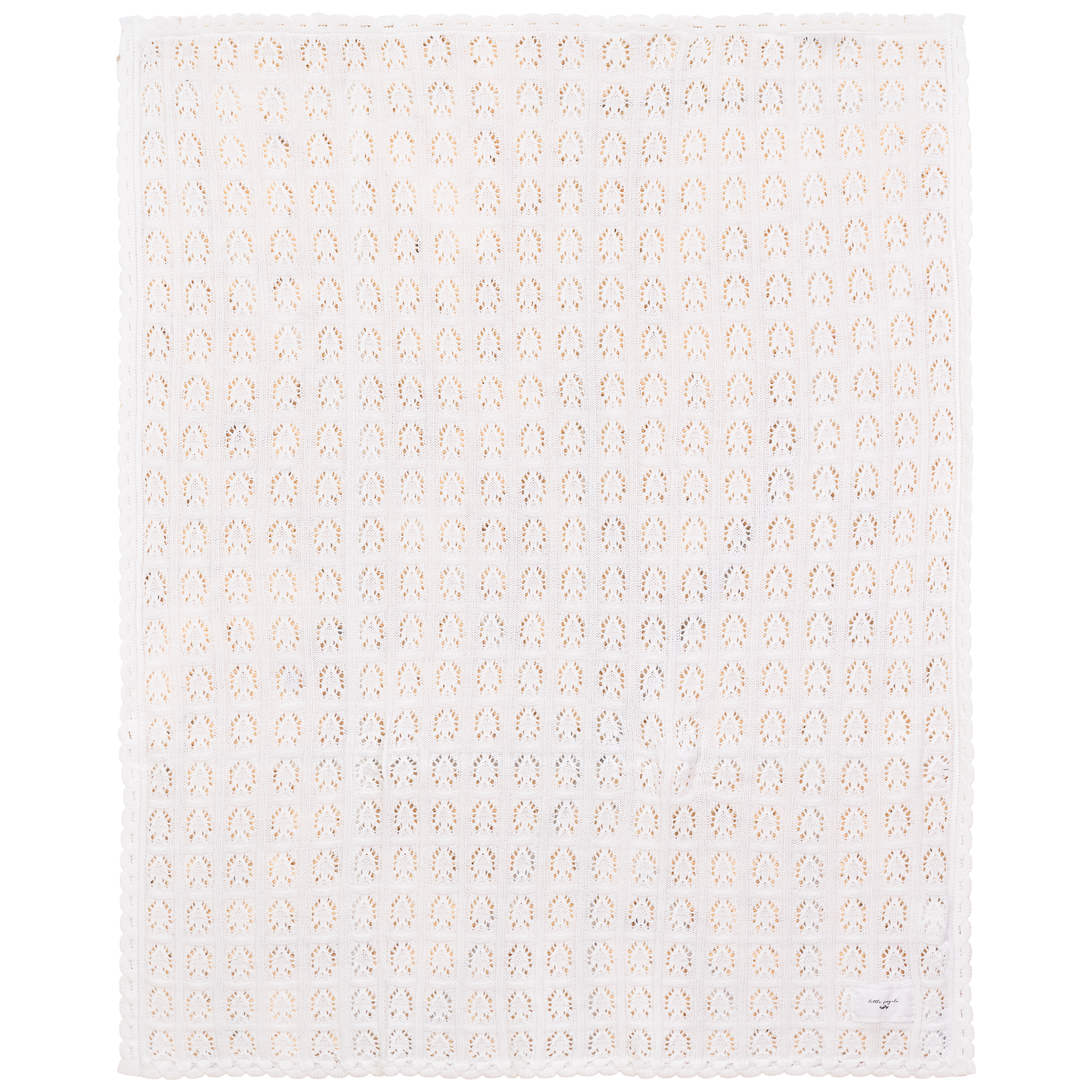 Knit Lace Texture Blanket