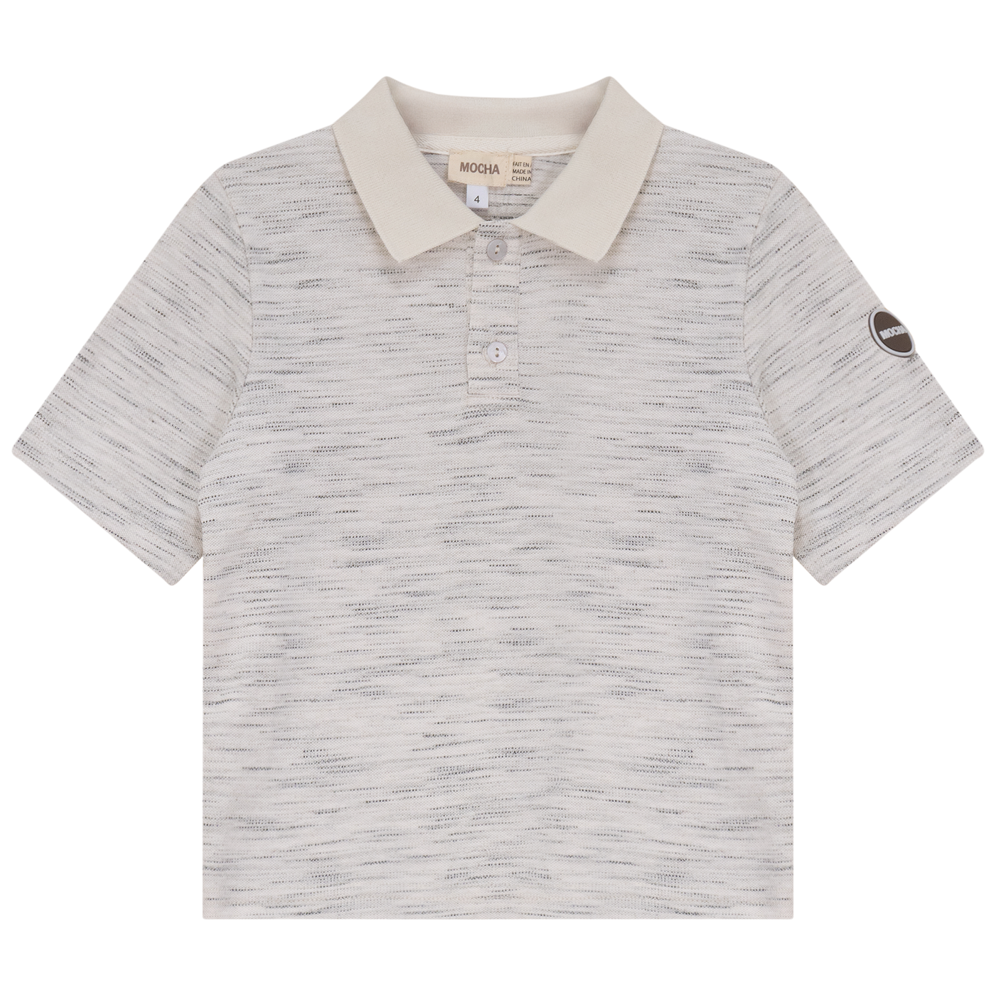 Woven Short Sleeve Polo