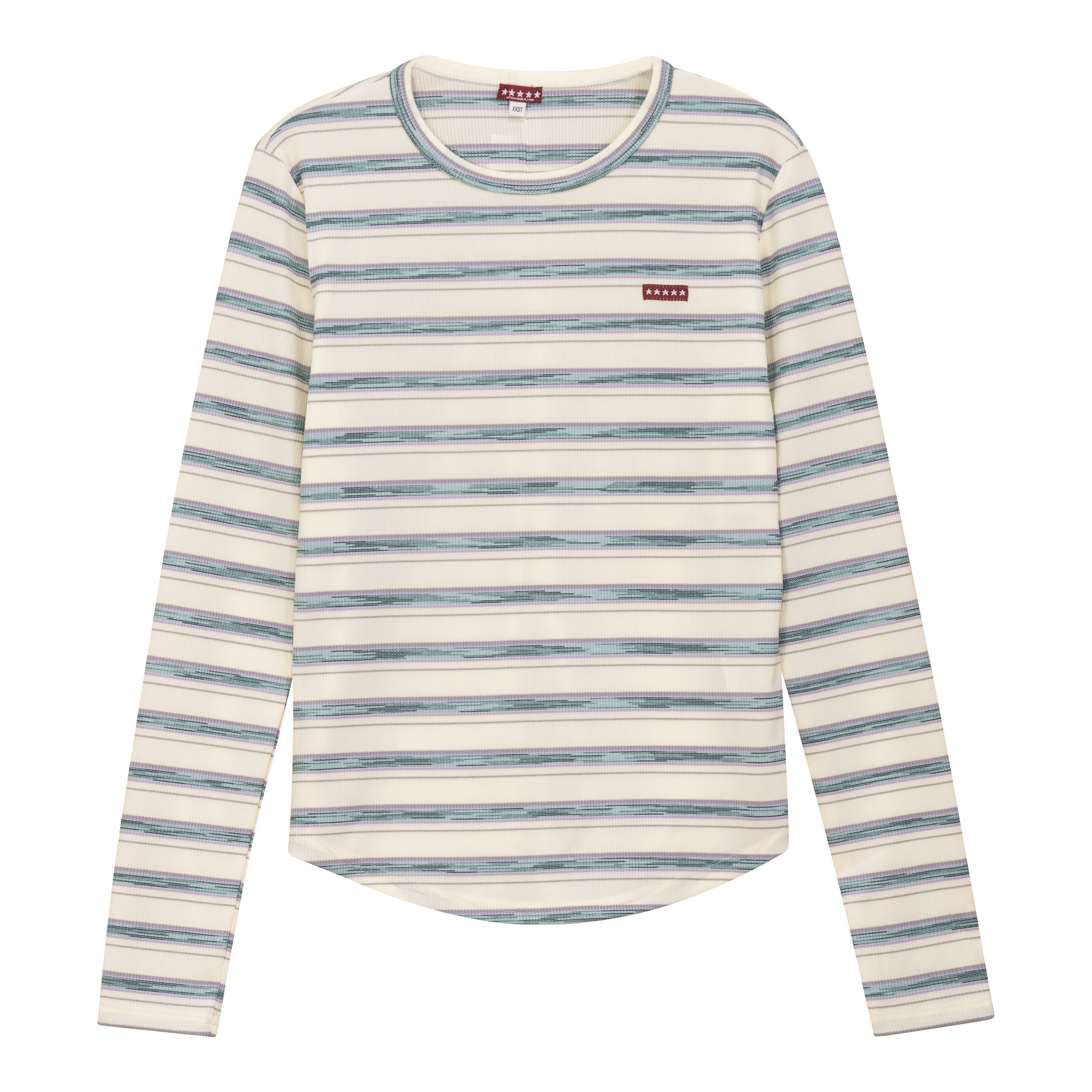 Distressed Stripe Top