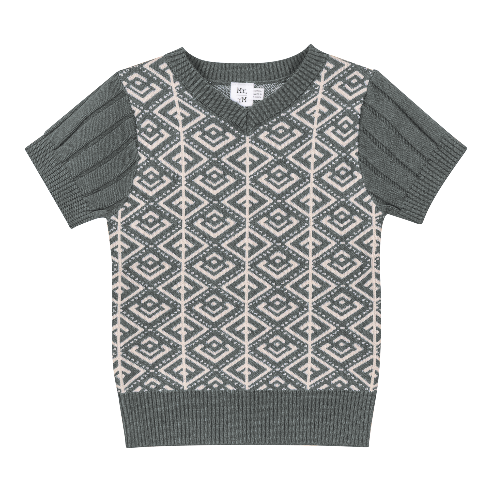 Jacquard Knit Sweater