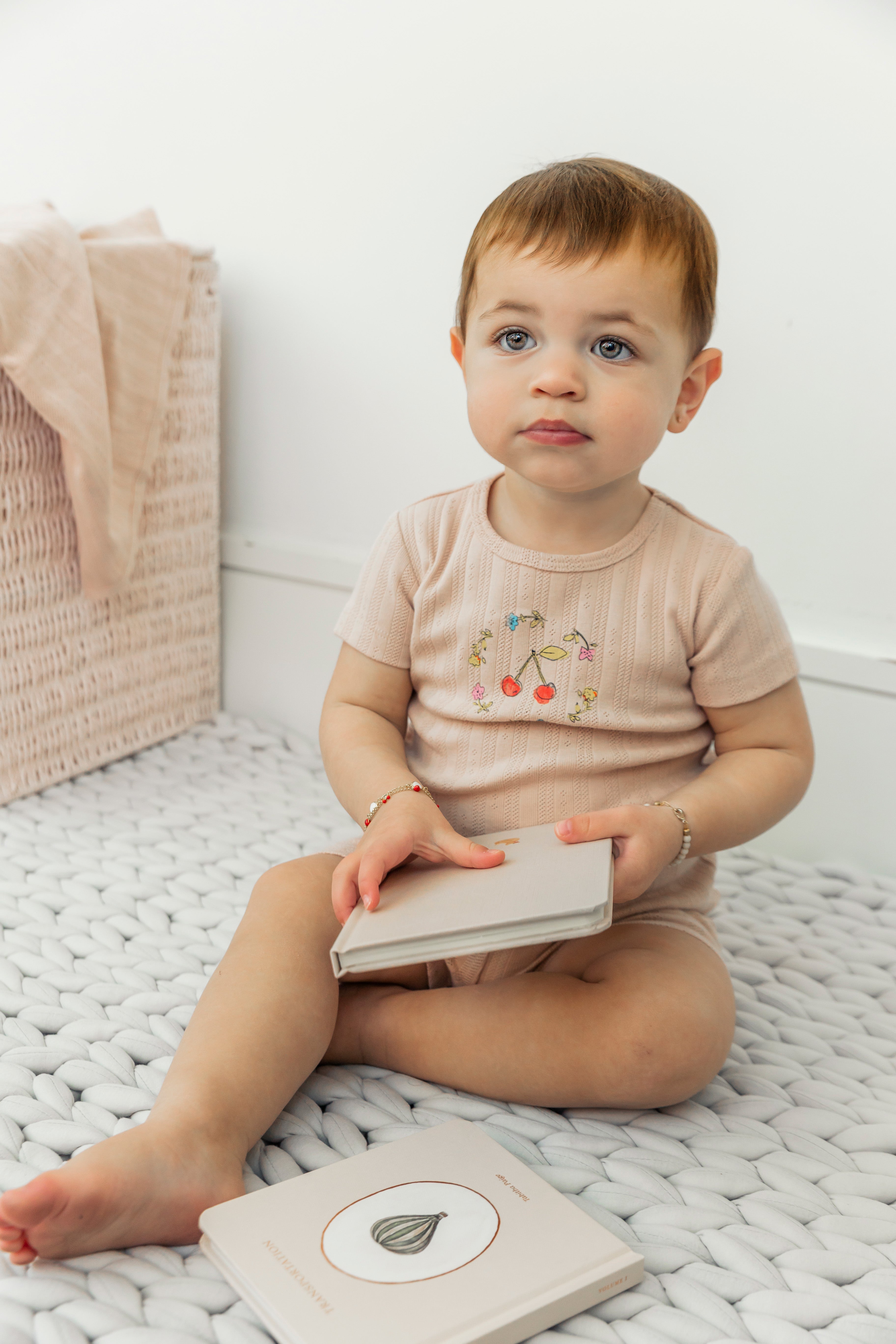 Pointelle Ribbed 2Pc Set