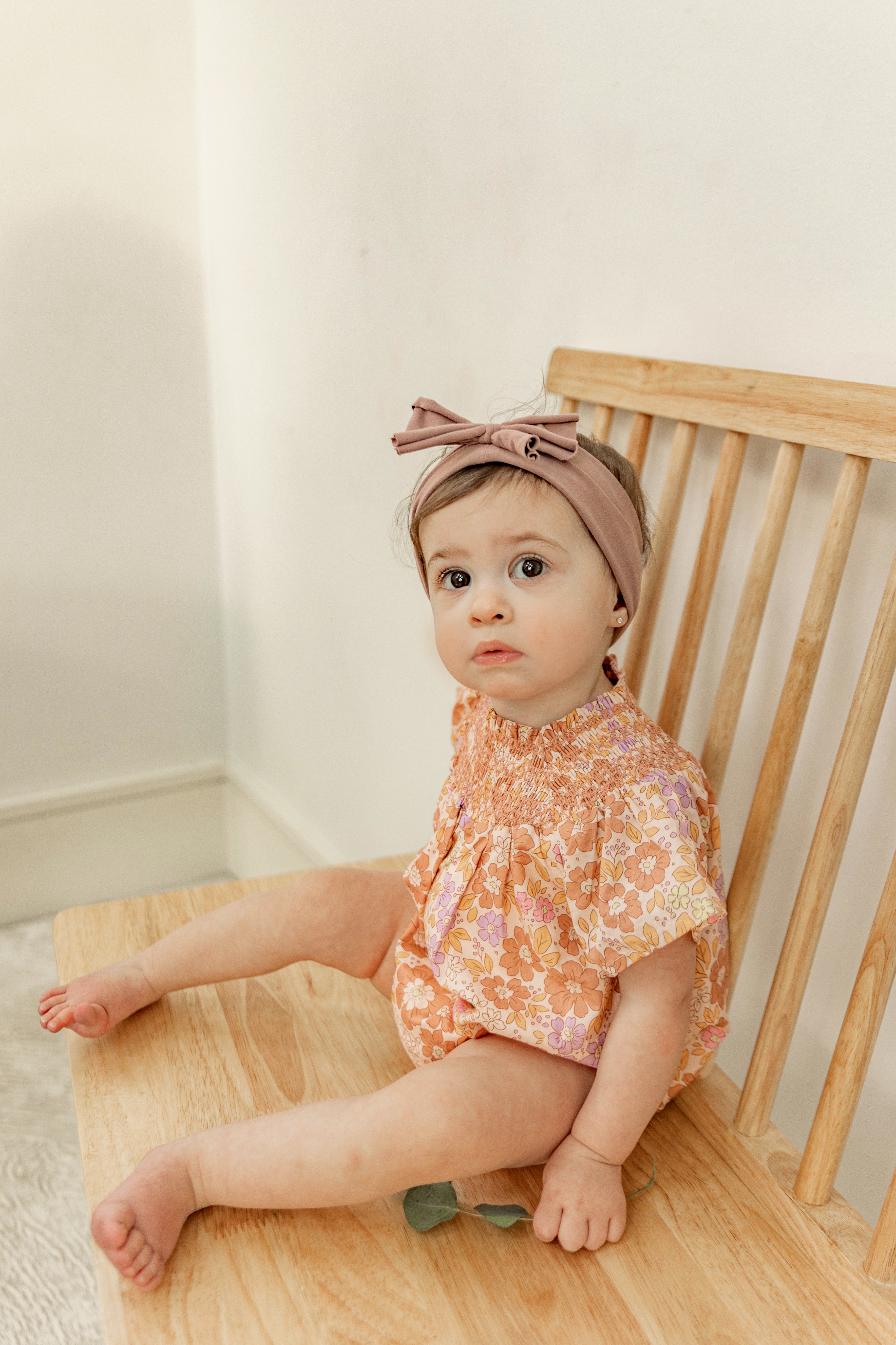 Floral Print Woven Bubble