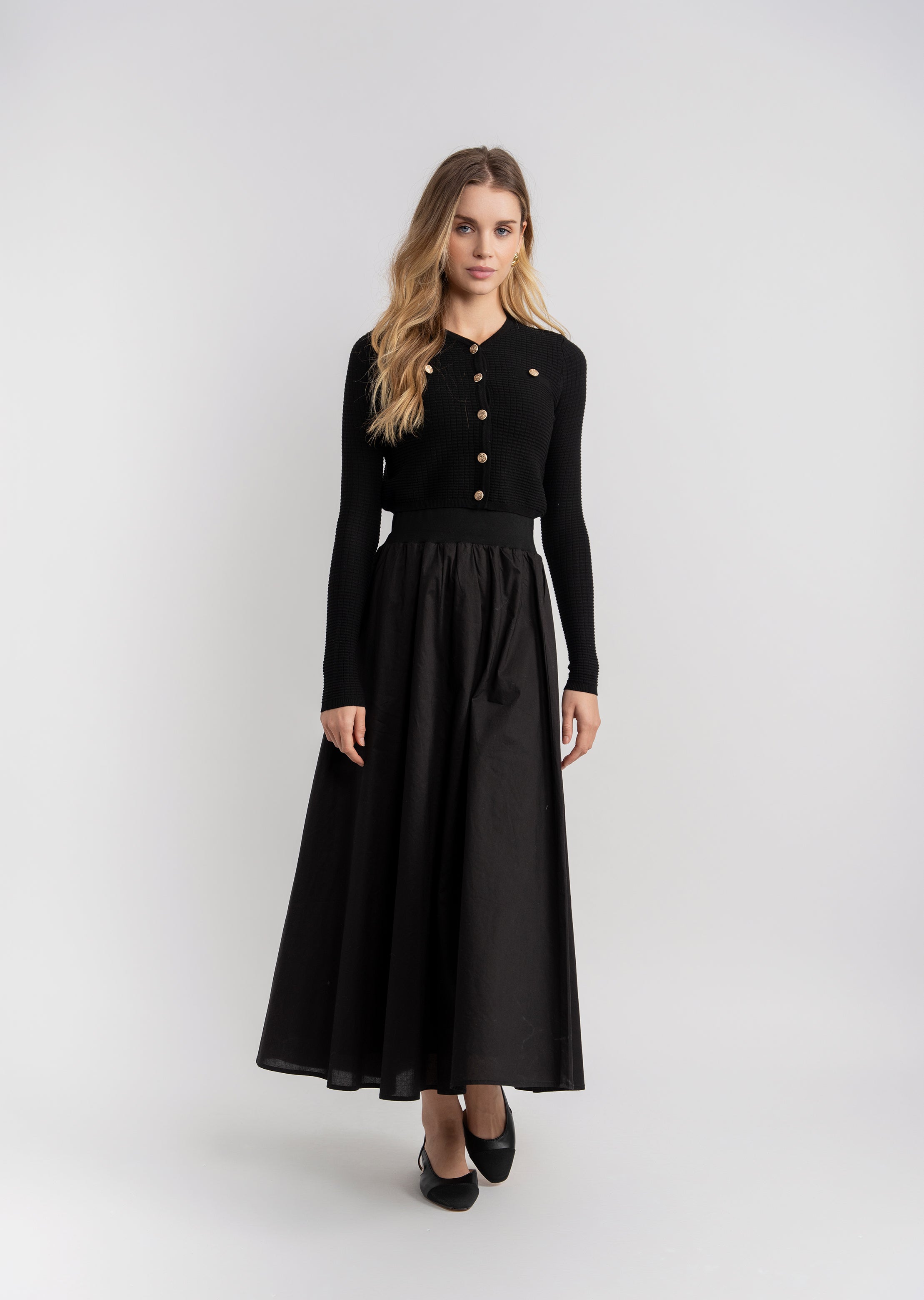 Circle Midi Skirt