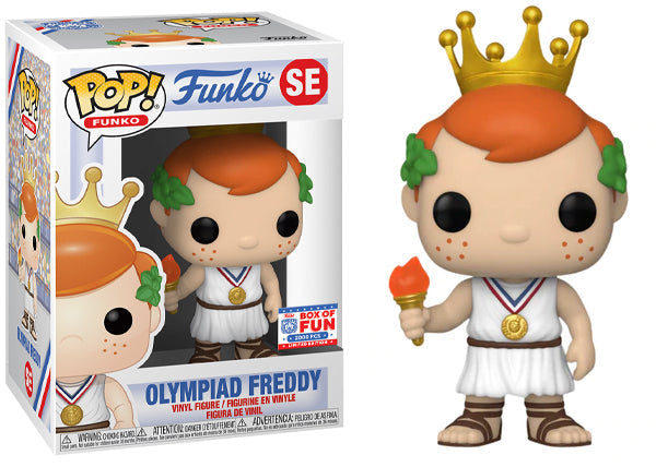 OLYMPIAD FREDDY (FREDDY FUNKO) SE - FUNDAYS GAMES 2021 FUNKO FUNDAYS BOX OF FUN /2000 MADE