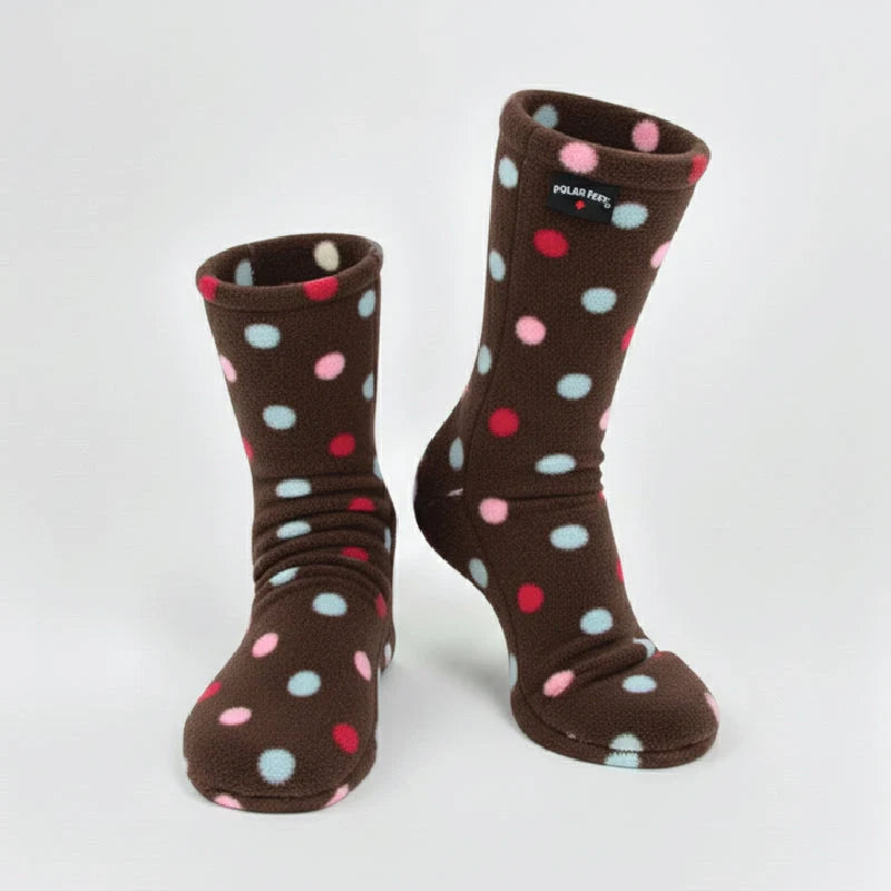 Kids&amp;#39; Nonskid Fleece Socks - Smarties