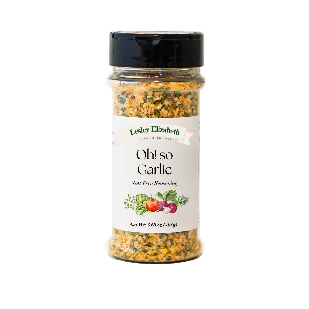 Lesley Elizabeth Oh! So Garlic Salt Free Seasoning, PET (250mL)