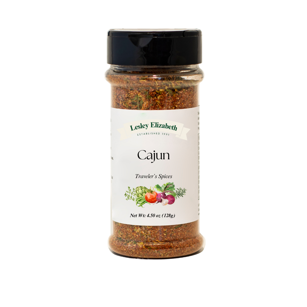 Lesley Elizabeth Cajun Traveler&amp;#39;s Spices, PET (250mL)