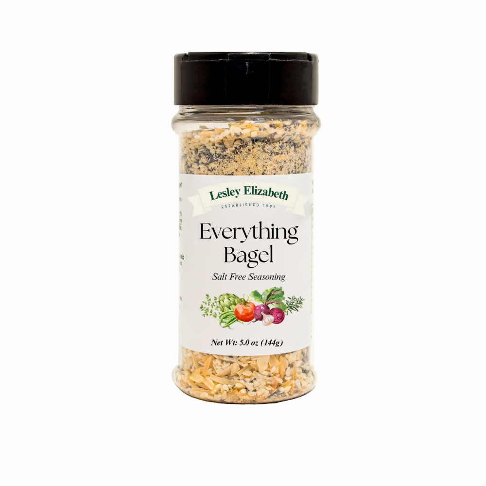 Lesley Elizabeth Everything Bagel Salt Free Seasoning, PET (250mL)