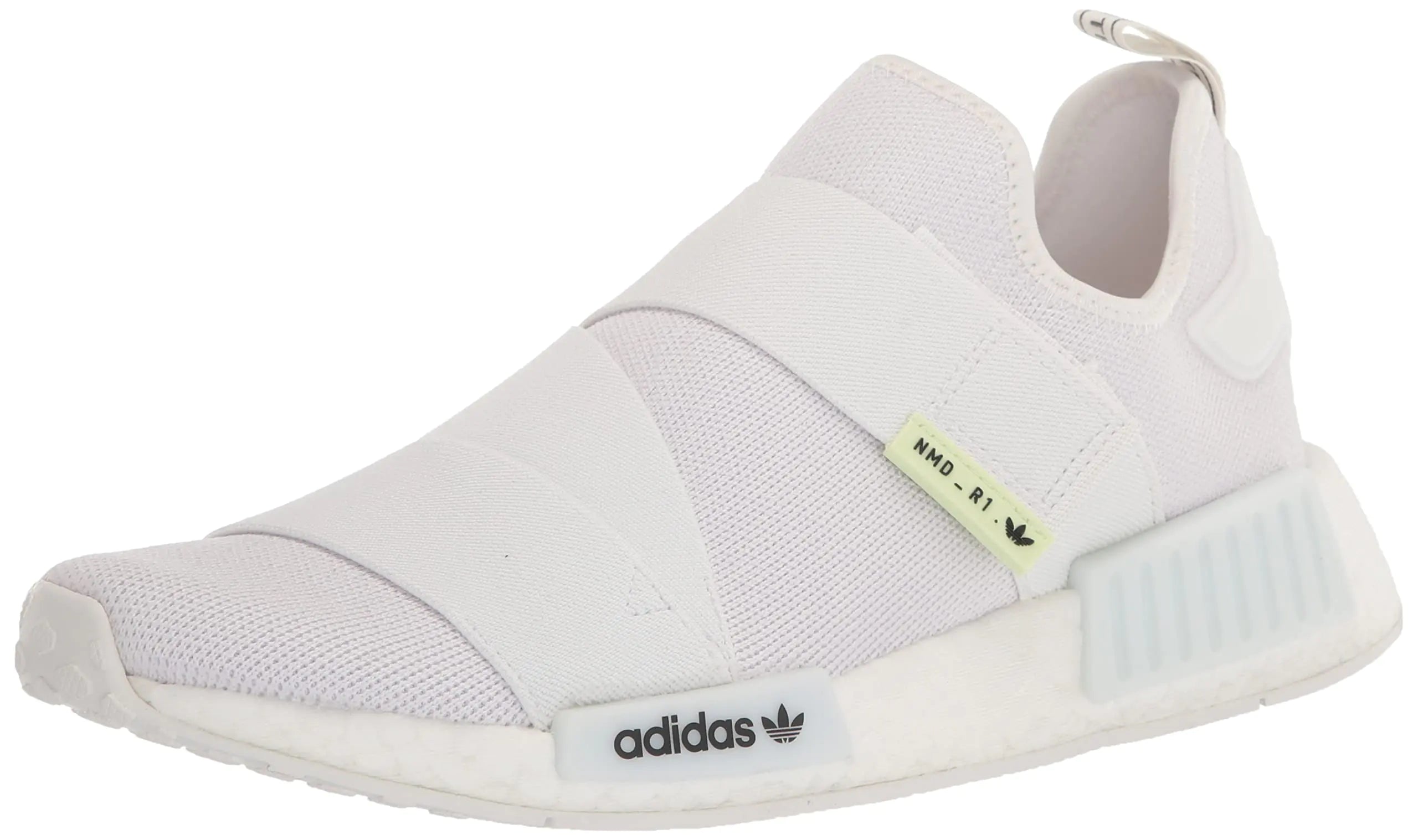 Style Loft Collection x adidas NMD_r1 Sneaker White/White/Black, (Size 8 US)