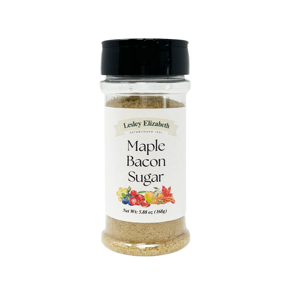 Lesley Elizabeth Maple Bacon Sugar, PET (250mL)