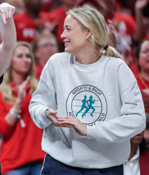 Sophie Cunningham Indiana Fever Grey Sweatshirt