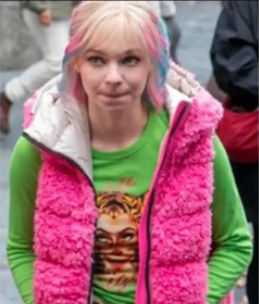 Wednesday Emma Myers Green Graphic Shirt