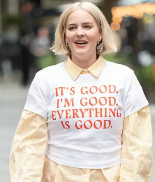 Anne-Marie Global Studios White T-shirt