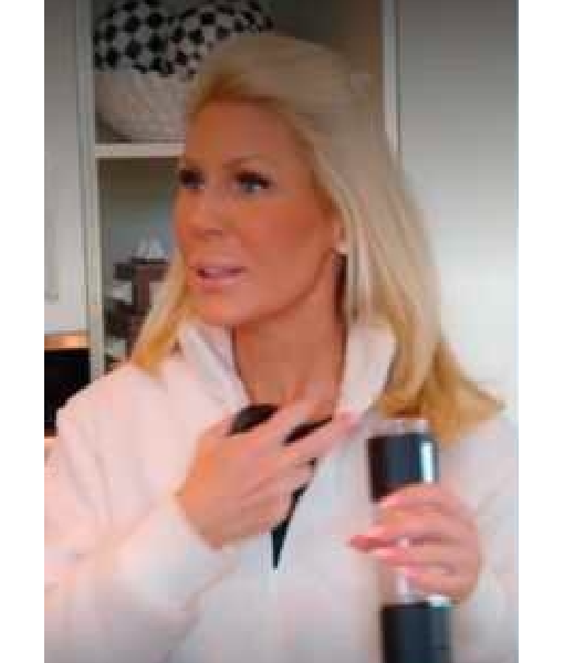Real Housewives of Orange County S19 Gretchen Rossi Sherpa Jacket
