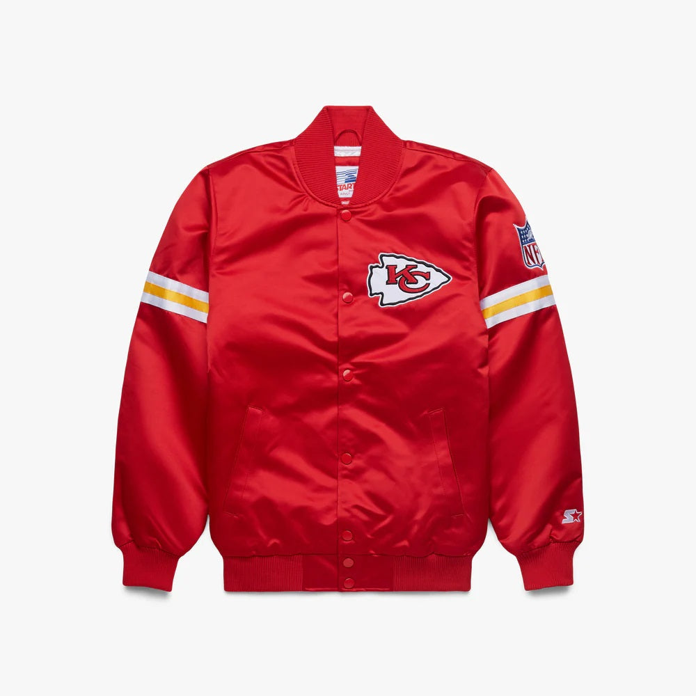Starter Kansas City Chiefs Heavyweight Satin Jacket