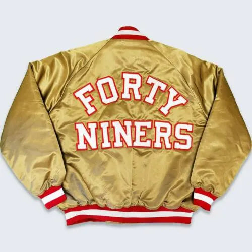 San Francisco 49ers Vintage Gold Jacket