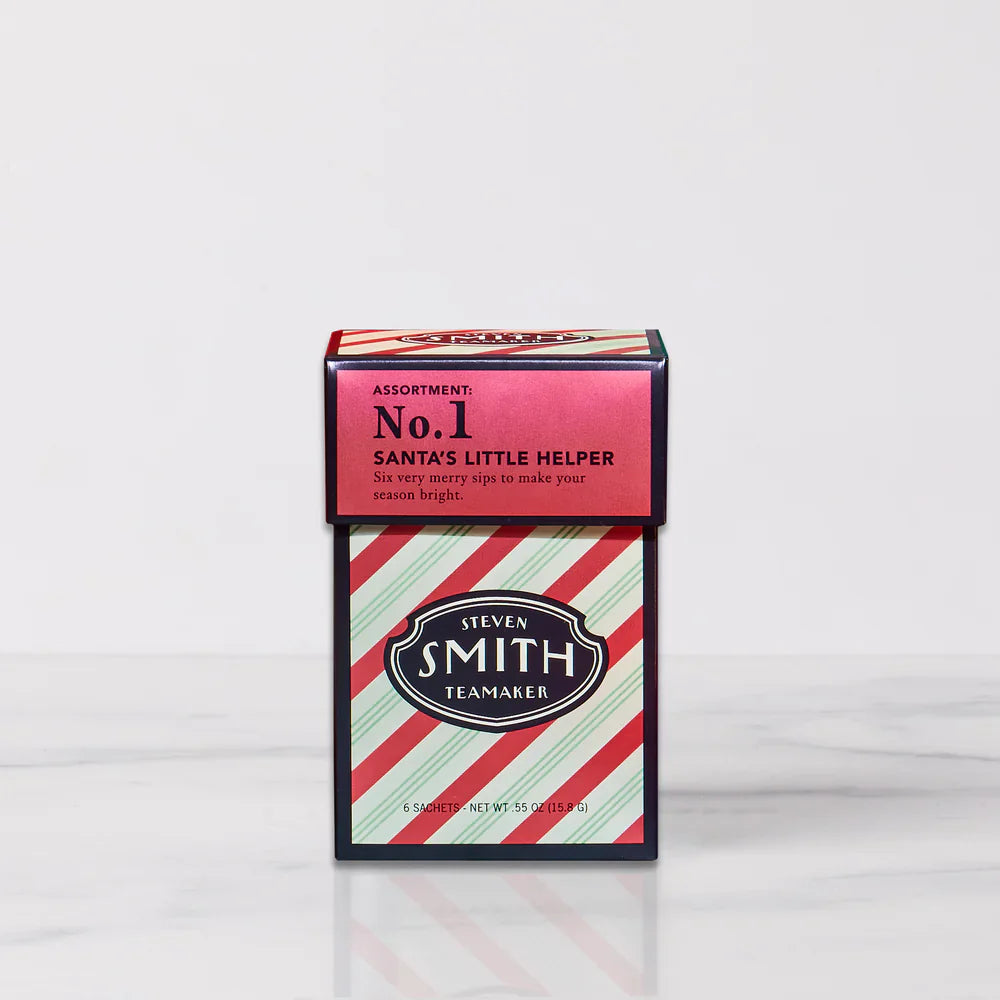 SMITH TEAMAKER - SANTA&amp;#39;S LITTLE HELPER ASSORTMENT TEA BLEND NO. 1 (6 TEA BAGS, 0.55 OZ)