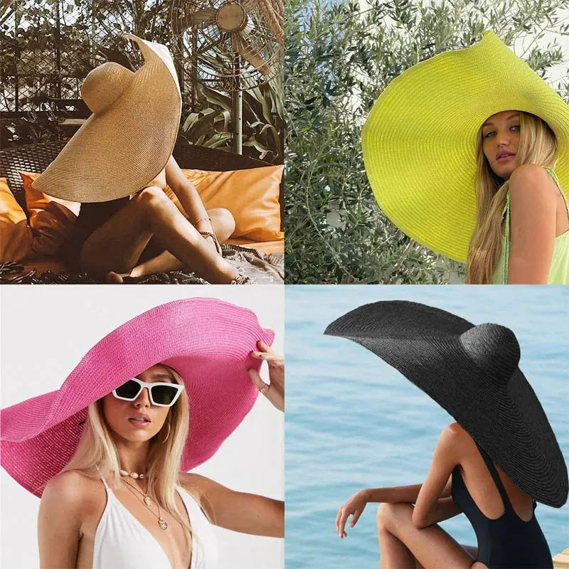 Sexikinis Swim Wide Brim Sun Hat Women&amp;#39;s Outdoor UV Protection Summer Hat