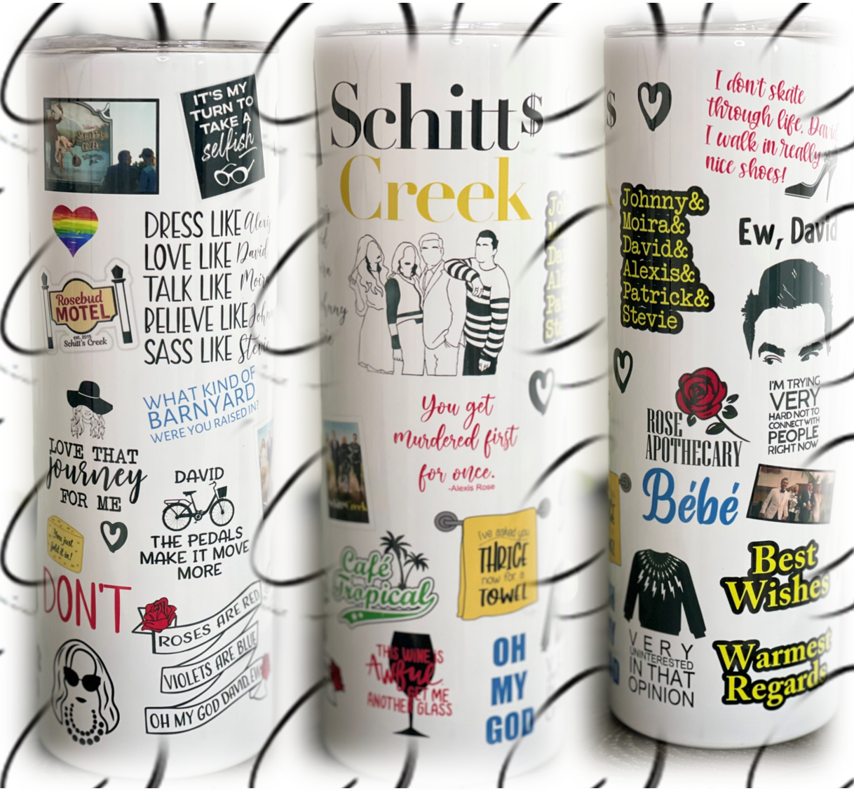 Schitt&amp;#39;s Creek 20oz Skinny Tumbler