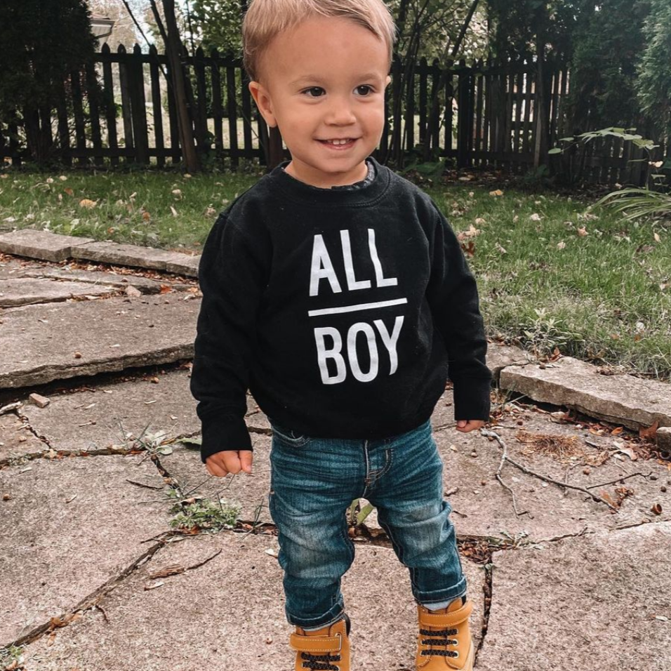 All Boy - Child Sweater