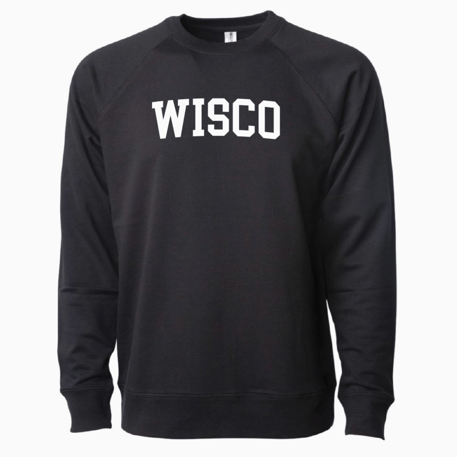 Wisco Sweatshirt. Black.