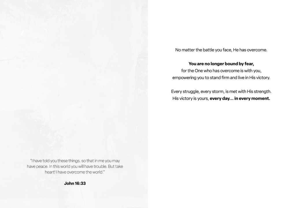 'I Have Overcome' Easter Greeting Card