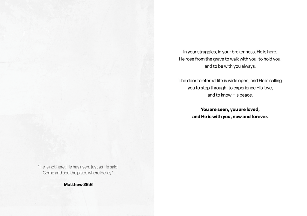 'Eternity's Door' Easter Greeting Card