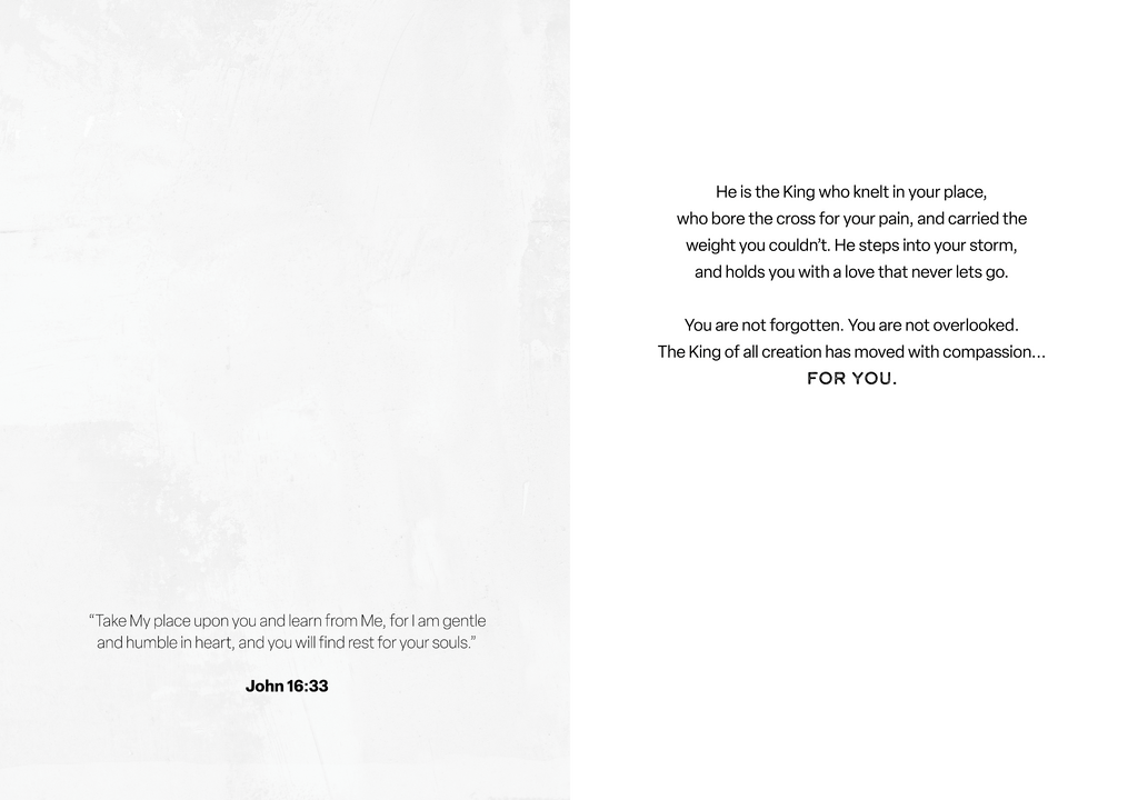 'Compassion of a King' Easter Greeting Card