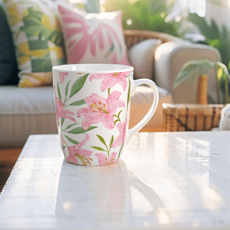 Floral Coffee Mug