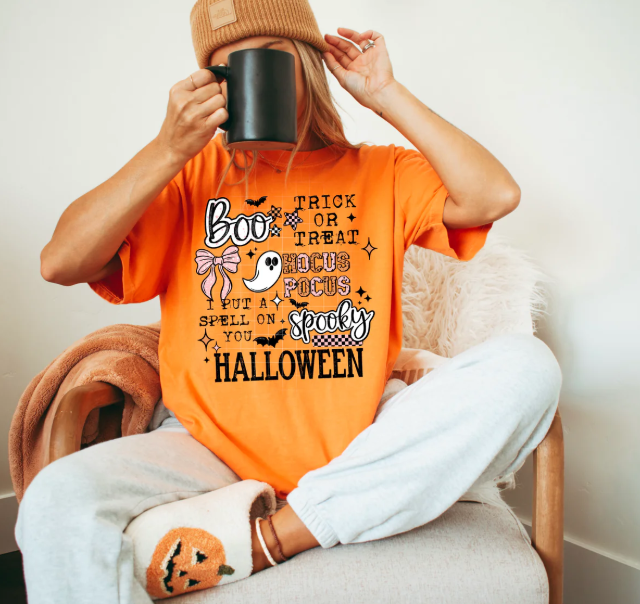 Trick or Treat Halloween Graphic Tee