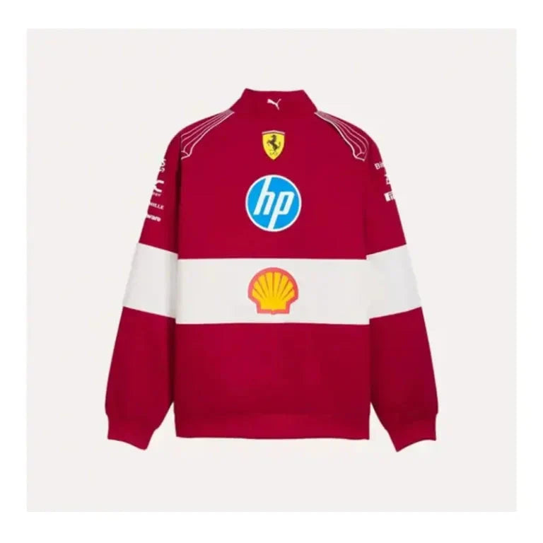 Scuderia Ferrari F1 2025 Team Racing Jacket