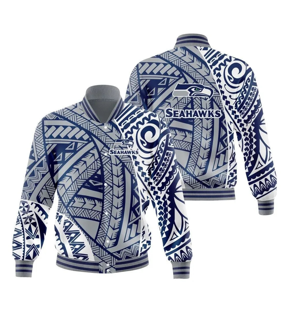 Seattle Seahawks Grey Jacket