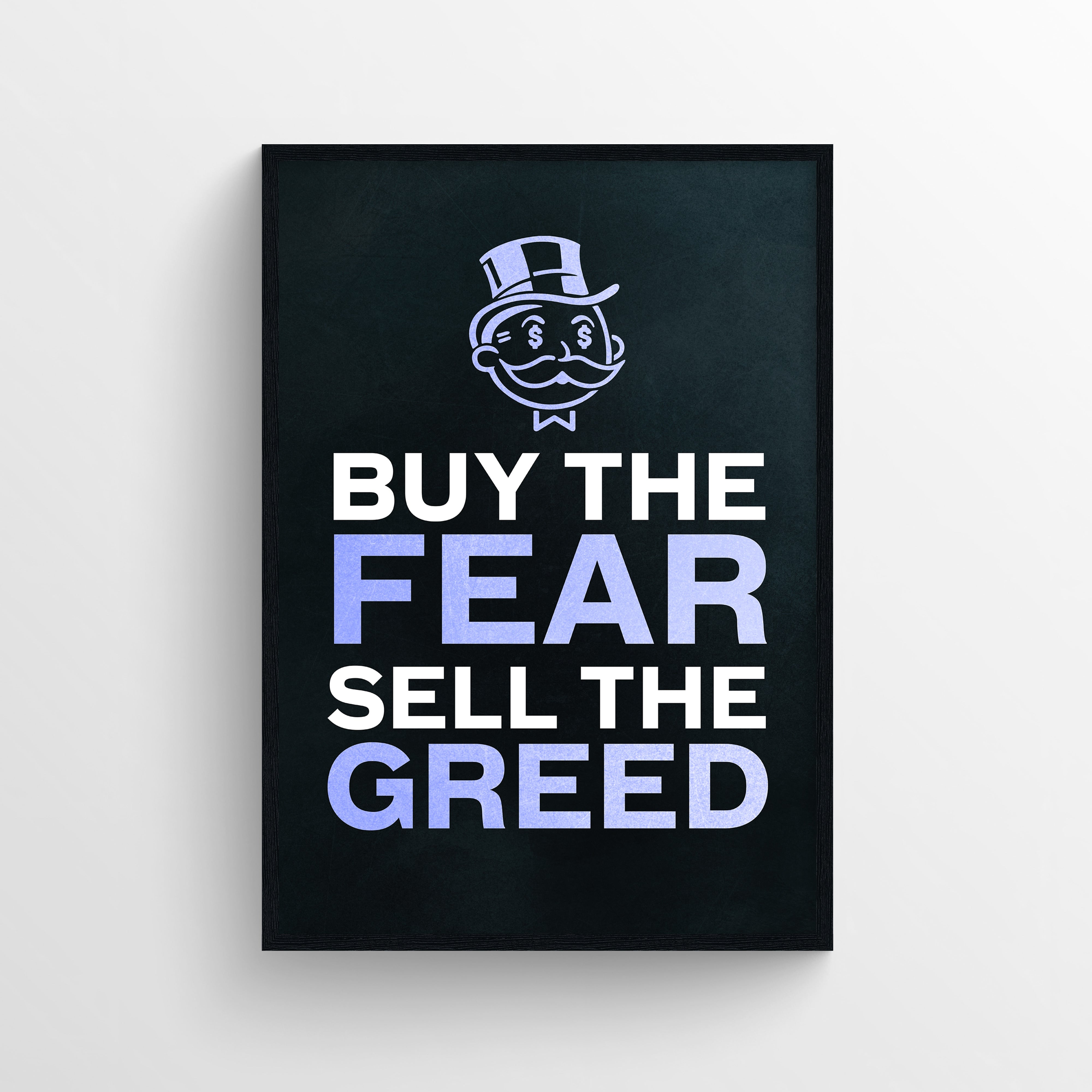 Sell the Greed Poster